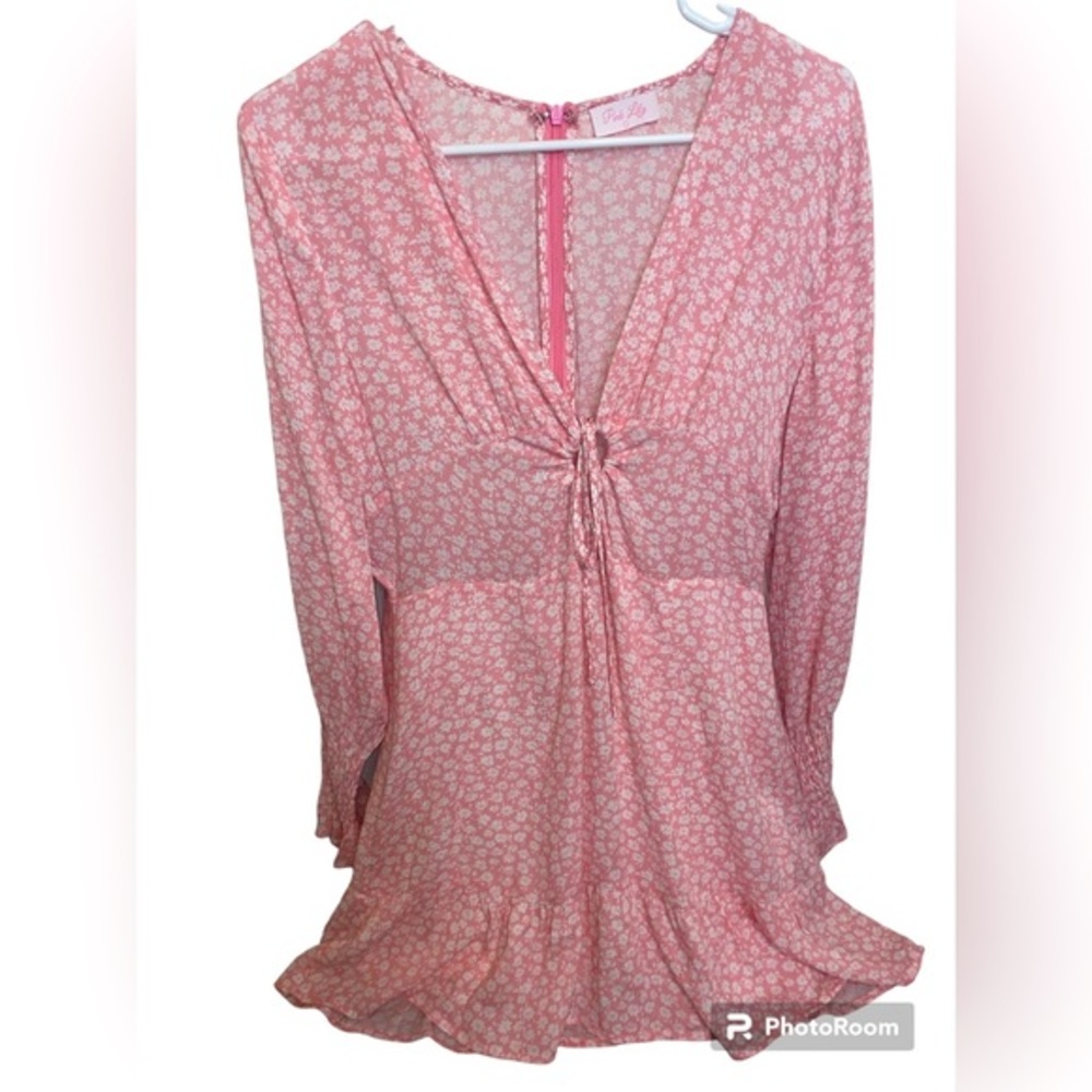 Pink Lily Dress